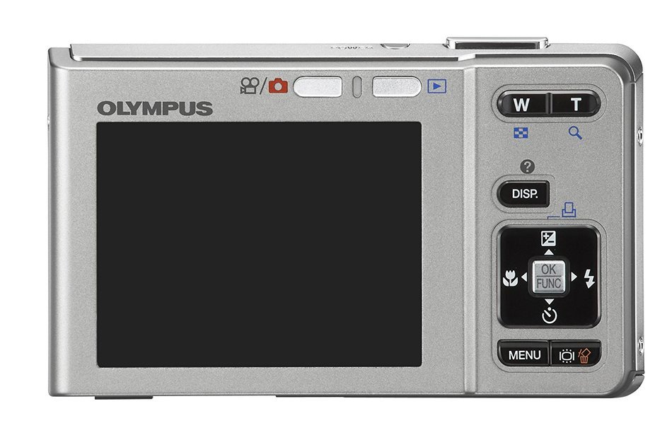 Olympus FE360 8MP Digital Camera with 3x Optical Dual Zoom (Silver) N5
