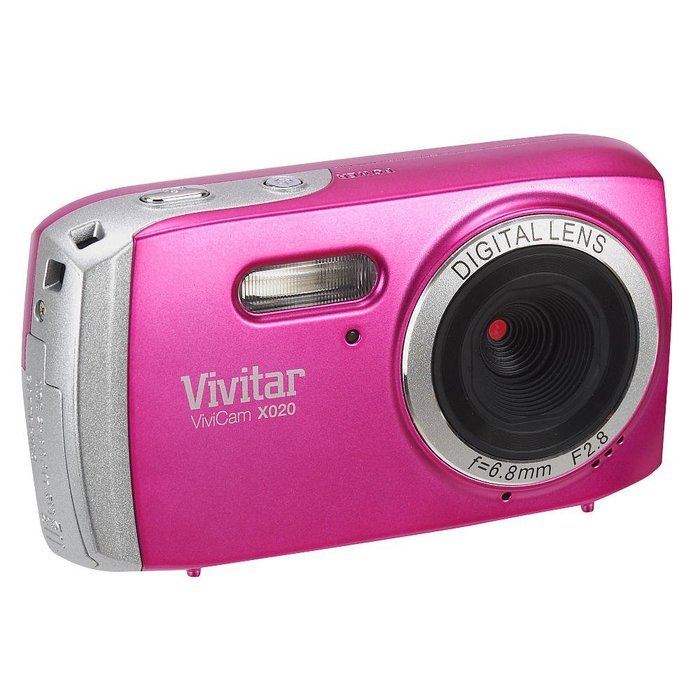 Vivitar Vivicam X020 Digital Camera 10.1 Pink free image download