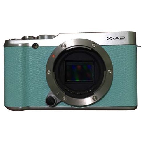 Fujifilm X-A2 Mirrorless Digital Camera (Mint Green Body Only) International Model No Warranty