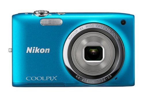 Nikon COOLPIX S2700 Compact Digital Camera (Blue) N3