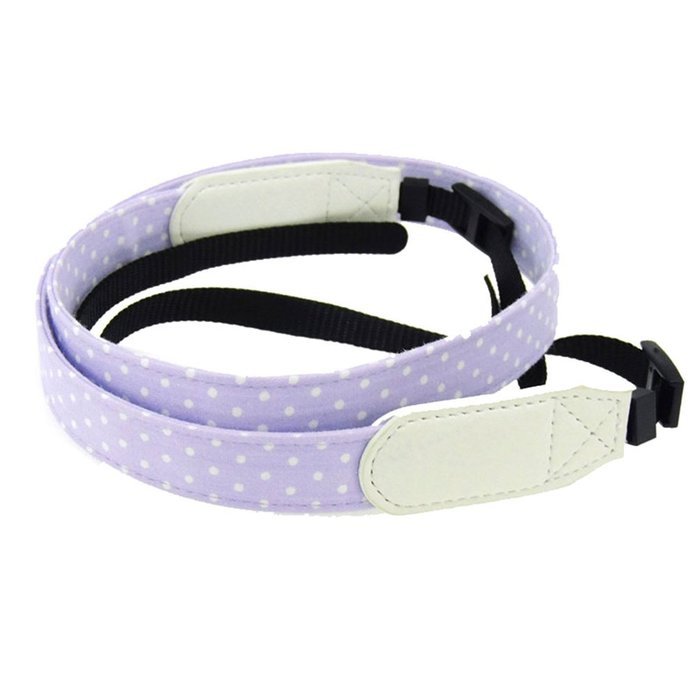 Mavota Purple Spot Camera Shoulder Neck Strap Camera Belt For Canon Nikon Olympus Panasonic Pentax Sony SLR/DSLR... N3