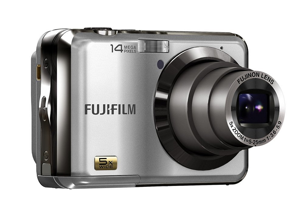FUJIFILM Digital Camera FinePix AX250 Silver 14.00MPS x5 Optical zoom Wide range 28mm 2.7 inch FX-AX250S N5