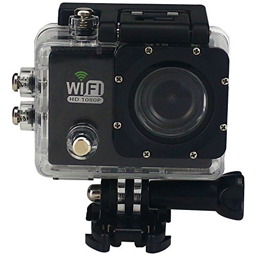 Kevenanna waterproof camera Wifi Sports Action Camera Diving 98FT(30M) 12MP 1080P HD with Camera Kit and 8GB memory... N13