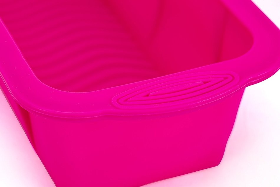 Tosnail Eco-friendly 10 X 5 X 3 Inch Silicone Bread Mold and Loaf Pan, Set of 2 N3