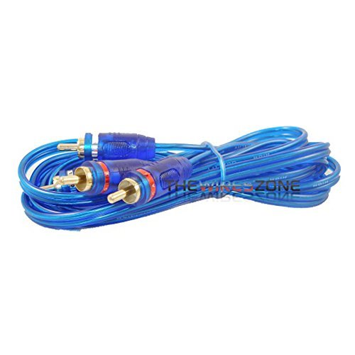 CA-12GM 12 ft RCA Cable Wire for Car Amplifier Stereo OR Home Audio