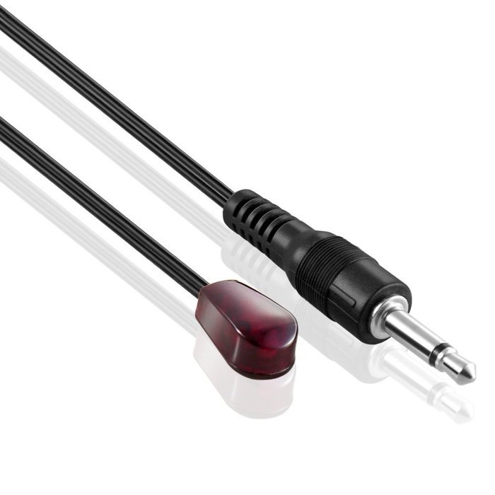 IR Infrared Emitter Extender Cable Extension (10 Feet 3M) Single HeadEye 3.5mm Jack Infrared Red Transmitter Blaster... N2