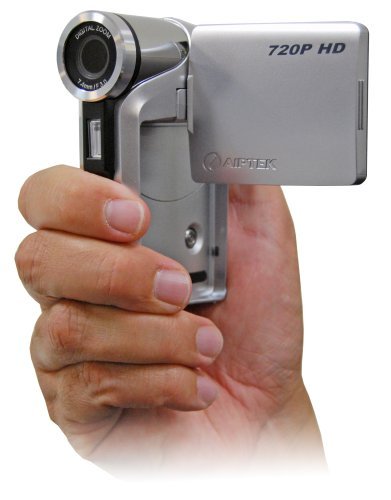 Aiptek HD-1 720P High Definition Camcorder with Built-in 1GB Storage (Silver) (Discontinued by Manufacturer) N2