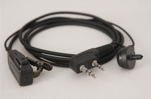 NSKI Air Acoustic Earpiece Headset for Baofeng Two Way Radios UV-5R UV-B6 BF-888S UV-B6 UV-B5 Walkie Talkies 2... N7
