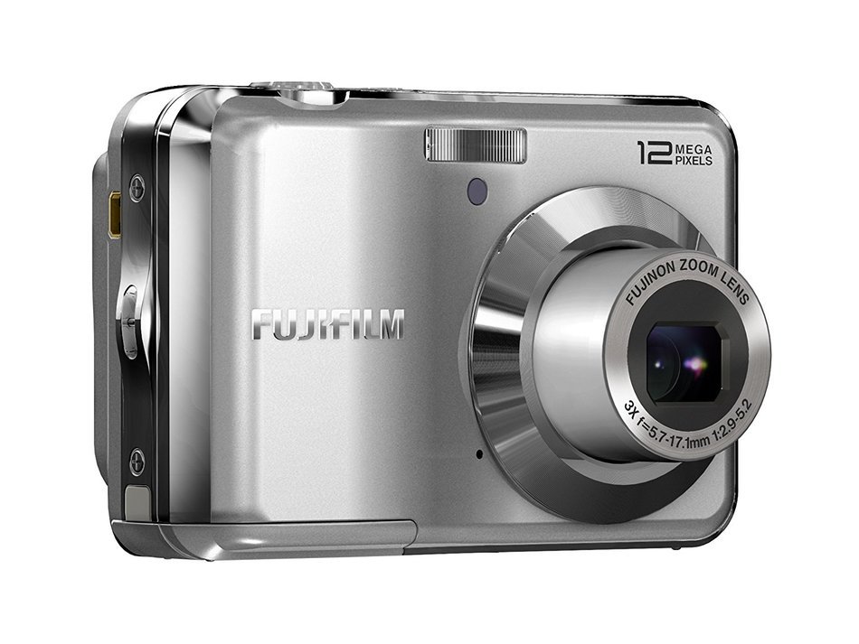 Fujifilm FinePix AV100 12 MP Digital Camera with 3x Optical Zoom and 2.7-Inch LCD (Silver) N4