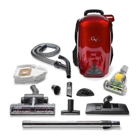 Light Powerful HEPA BackPack Vacuum \ Motor: 12 amp \ 98 inches of water lift \ Innovative GV Power