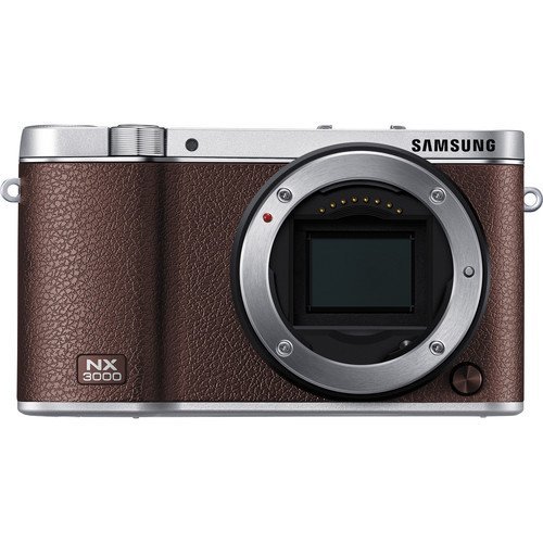 Samsung NX3000 NX3000BN Smart Camera (Body Only) - Brown - International Model - No Warranty N3
