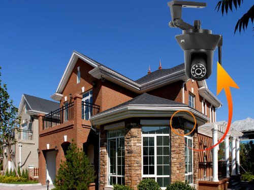 Plug And Play IP Security Camera "Easy-N" - Pan/Tilt, 0.3MP 1/4 Inch CMOS, Two Way Audio N2