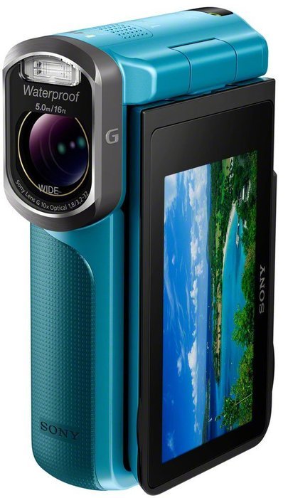 Sony HDR-GW77V/L High Definition Handycam 20.4 MP Camcorder with 10x Optical Zoom (Blue) (Discontinued by Manufacturer) N4