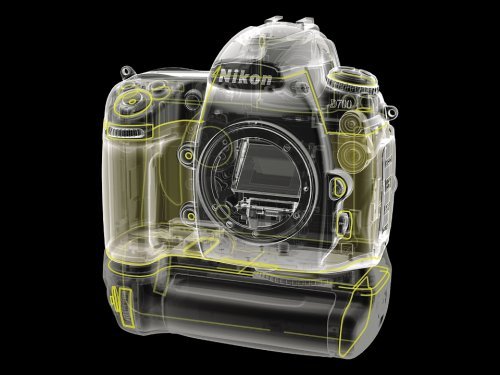 Nikon D700 12.1MP FX-Format CMOS Digital SLR Camera with 3.0-Inch LCD (Body Only) - International Version (No... N3