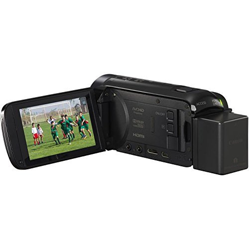 Canon VIXIA HF R72 Full HD Camcorder Ultimate Bundle, includes: 64GB SDXC Memory Card, LED Light, Tripod, Spare... N15