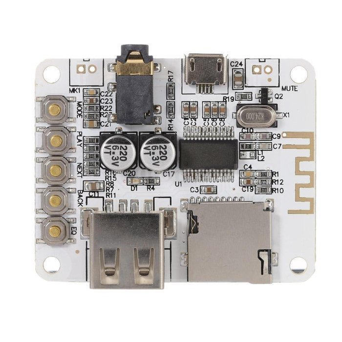 Dr. Queen Bluetooth 2.1 Audio Receiver Board Mini USB Interface w/ TF Card Slot DC 5V