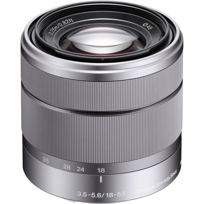 Sony Alpha a6000 24.3 MP Interchangeable Lens Camera with 18-55mm f/3.5-5.6 Zoom Lens (Silver)