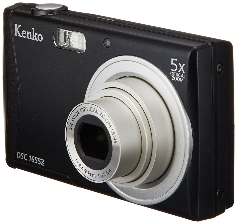 Kenko digital camera DSC1655Z 1620 megapixel time-lapse featured black DSC1655Z N6