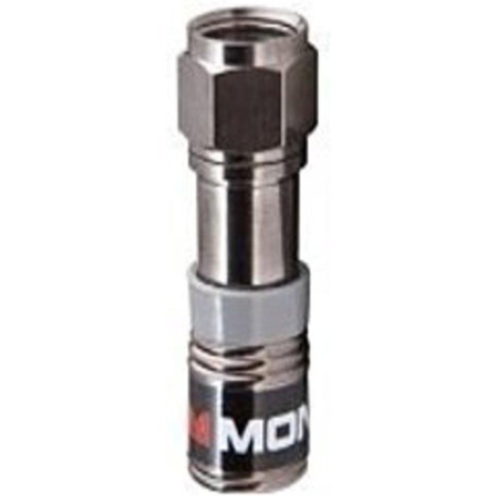 Monster Cable CI QuickLock 131466-00 QL M59-F 25 SLV Video Connector - 1 x F Connector - Male consumer electronics