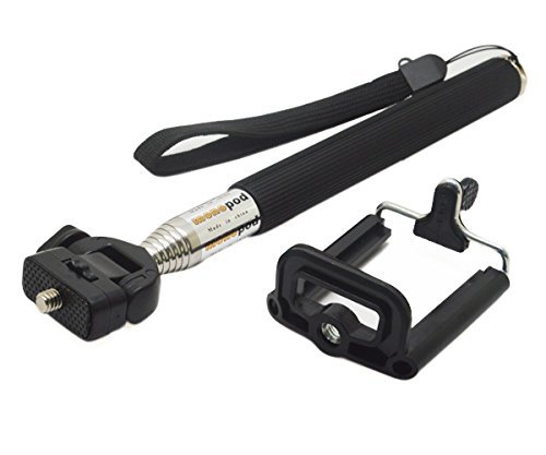 ProGear Monopod With Adapter Kit For Any Cell Phone, Camera, Or GoPro Hero 4/3+/3/2/1 N2
