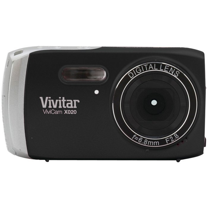 Vivitar VX020-BLACK-SOL 10.1MP Digital Camera with 2-Inch LCD (Black)