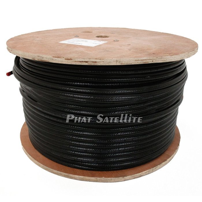 RG11 Direct Burial Standard Shield, 14AWG 1,000ft - Black N2