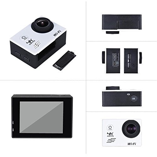 2" LCD HD 1080P Wifi 16MP Action Camera Waterproof 4K Video DV Cam Remote K5D0 N5