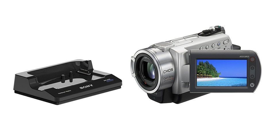 Sony DCR-SR300 6.1MP 40GB Hard Disk Drive Handycam Camcorder with 10x Optical Zoom N9