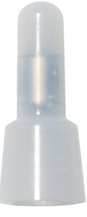 DB Link CCC1614 Clear Nylon Crimp Caps, 100 Pieces