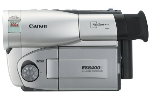 Canon ES8400V Hi8 Camcorder with 2.5" Color LCD Screen & Image Stabilizer (Discontinued by Manufacturer) N2
