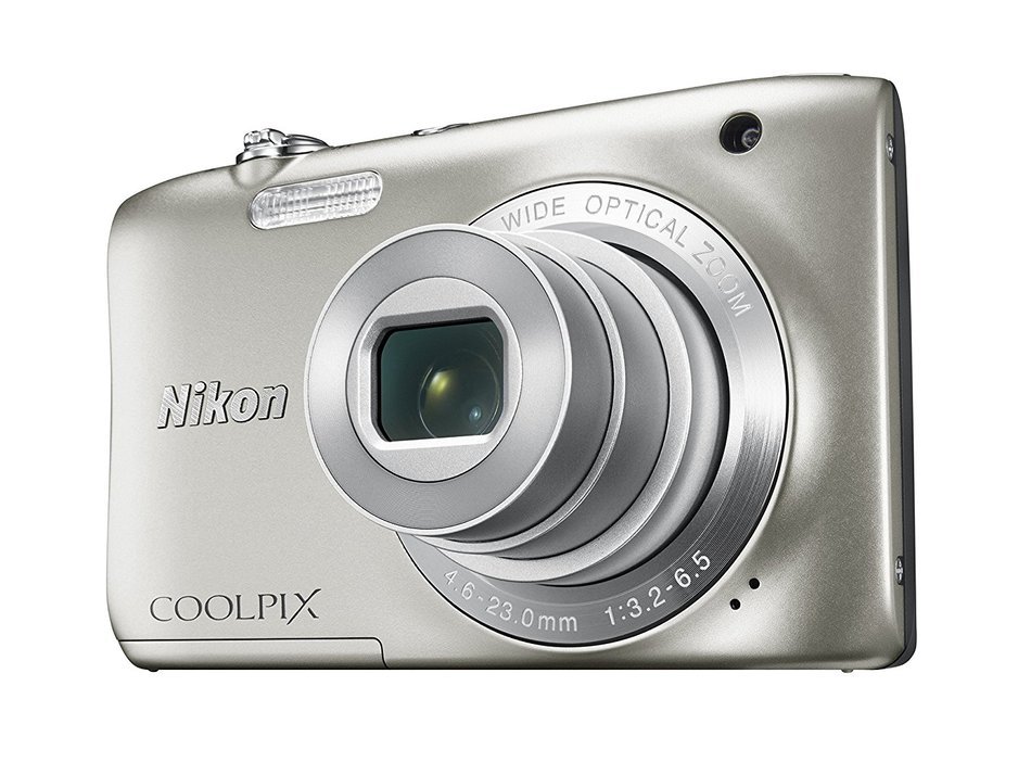 Nikon COOLPIX S2900 Digital Camera (Silver) - International Version (No Warranty) N4