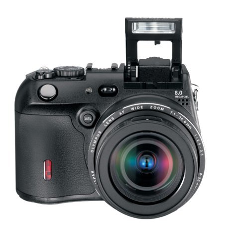 Olympus C-8080 8MP Digital Camera with 5x Optical Wide Zoom N6