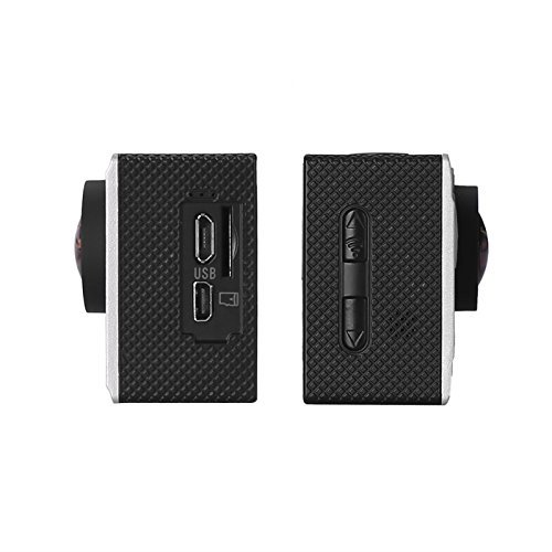 Elephone EleCam Explorer Elite 4K Action Camera - Sony IMX 078 CMOS Sensor, 170 Degree Lens, IP68, NTK96660 Chipset... N4
