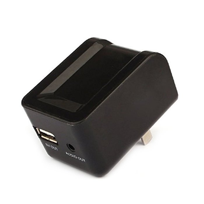 SheenRoad TS-BTUC01 Bluetooth Adapter 3.5mm Audio Music Receiver with USB Wall Charger N2