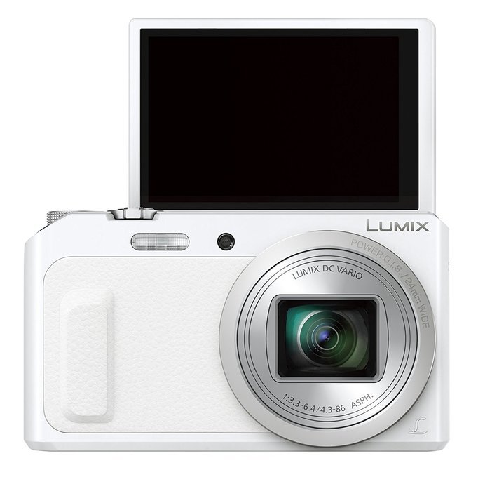 Panasonic LUMIX (LUMIX) digital camera white DMC-TZ57-W - International Version (No Warranty) N3