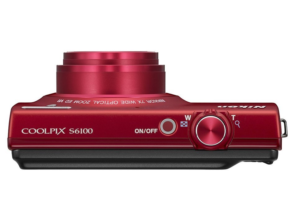 NikonDigital CameraCOOLPIX S6100 Red S6100RD N4