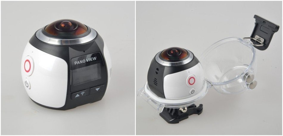 Mini Wifi 360 Degree Panoramic Camera 24482448 Ultra HD 4K Sport Camera N3