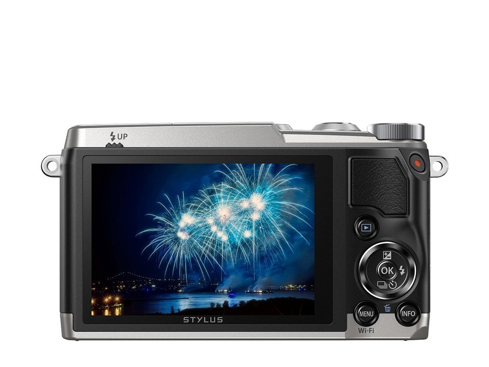 Olympus SH-2 Silver 16.0 Mpix 24x super wide Zoom, V107090SE000 (24x super wide Zoom 3.0 460K dots touch LCD,... N6