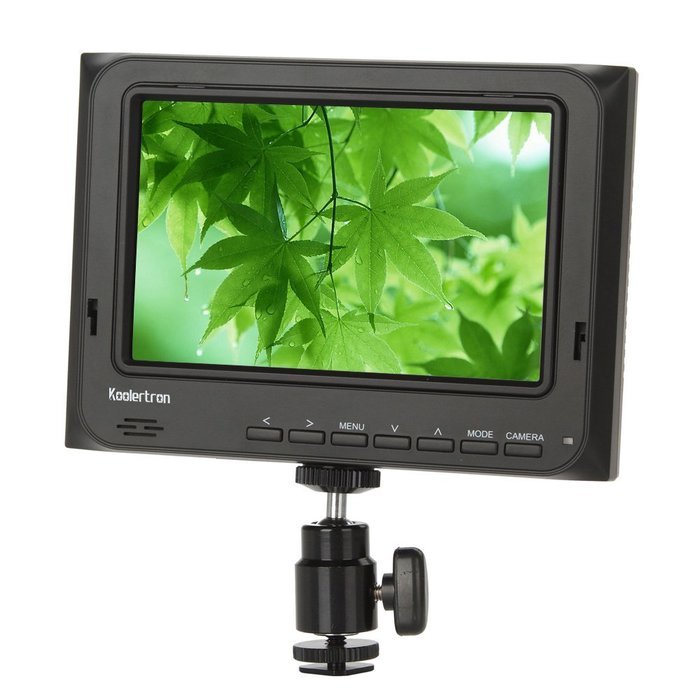 Koolertron 5.6" 1280*800 HDMI Input TFT LCD monitor for DSLR such as Canon 550D 500D 600D... N2