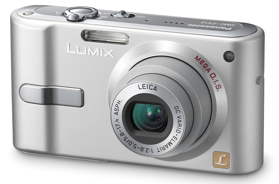 Panasonic Lumix DMC-FX12K 7.2MP Digital Camera with 3x Optical Image Stabilized Zoom (Black) N6