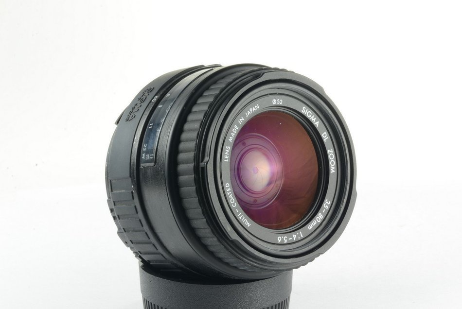 Sigma 35-80mm f/4-5.6 DL Manual focus Lens for Nikon SLR like F50, F55, N55, N65, D90, D80, D70, D60, D50, D40... N3
