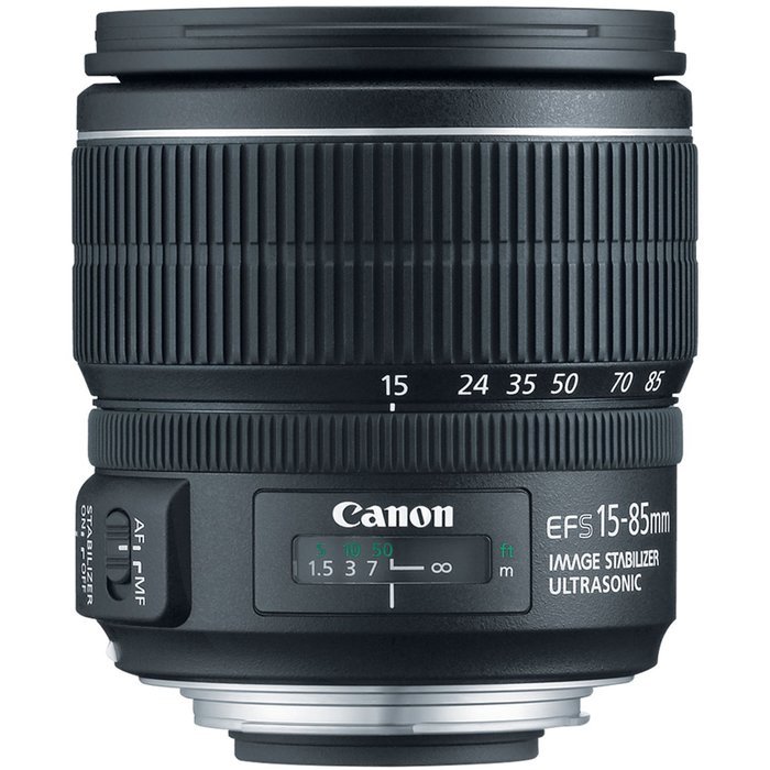 Canon EF-S 15-85mm f/3.5-5.6 IS USM UD Standard Zoom Lens for Canon Digital SLR Cameras (Certified Refurbished)