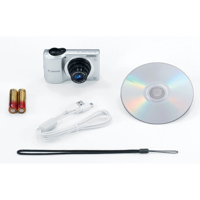 Canon PowerShot A810 16.0 MP Digital Camera with 5x Digital Image Stabilized Zoom 28mm Wide-Angle Lens with 720p... N2