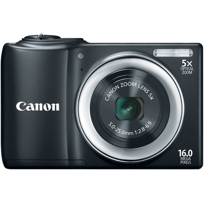 Canon PowerShot A810 16.0 MP Digital Camera with 5x Digital Image Stabilized Zoom 28mm Wide-Angle Lens with 720p... N3