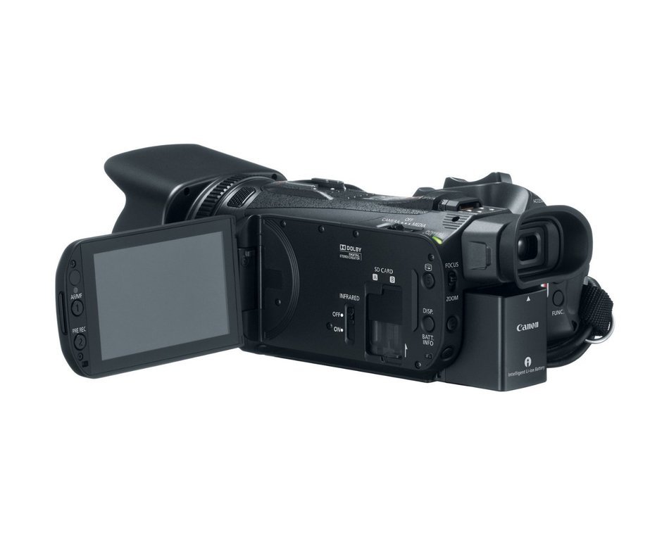 Canon XA25 Professional Camcorder with 2pc 32GB High Speed Memory Cards + Wideangle Lens + Telephoto Lens + LED... N5