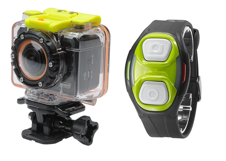 Coleman CX12WP+RC Bravo2 HD Waterproof Sports & Action Helmet Camera Kit