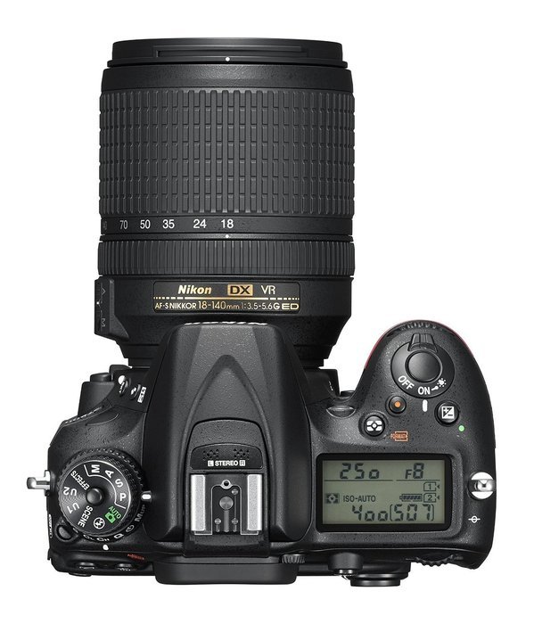 Nikon D7200 24.2 MP DX-format Digital SLR Camera Body Only with Wi-Fi and NFC (Black) (Certified Refurbished) N2