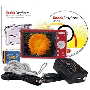 Kodak EasyShare MD1063 10.3MP 3x Optical/5x Digital Zoom HD Camera (Red)