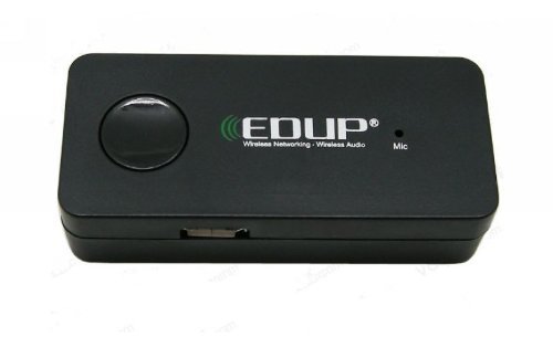 EDUP EP-B3503 Handsfree Wireless Car Bluetooth V3.0 Music Receiver Adapter A2DP Stereo Profile Mic 10m Range for... N2