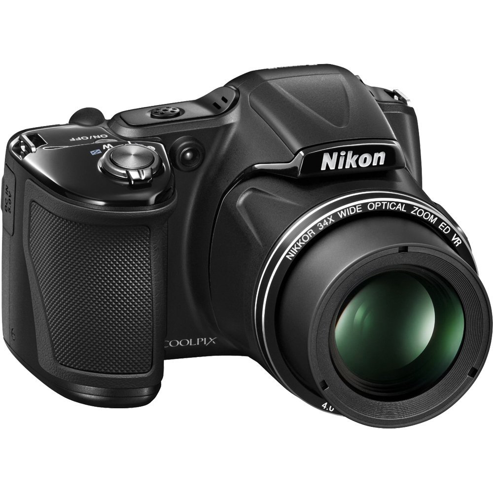 Nikon COOLPIX L830 16 MP CMOS Digital Camera with 34x Zoom NIKKOR Lens ...